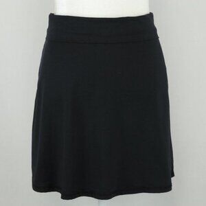 Carve Designs Women's Extra Small Black Pull On Yoga Waist A-Line Mini Skirt